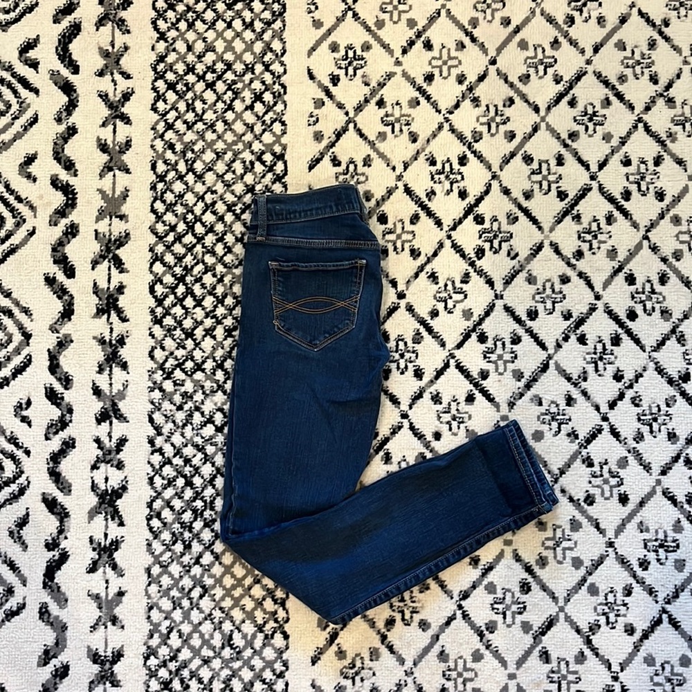 Abercrombie & Fitch blue jeans stretch